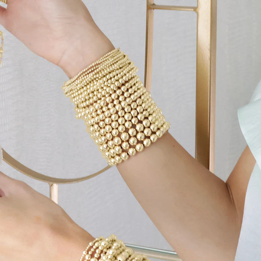 enewton Classic Gold bead bracelets