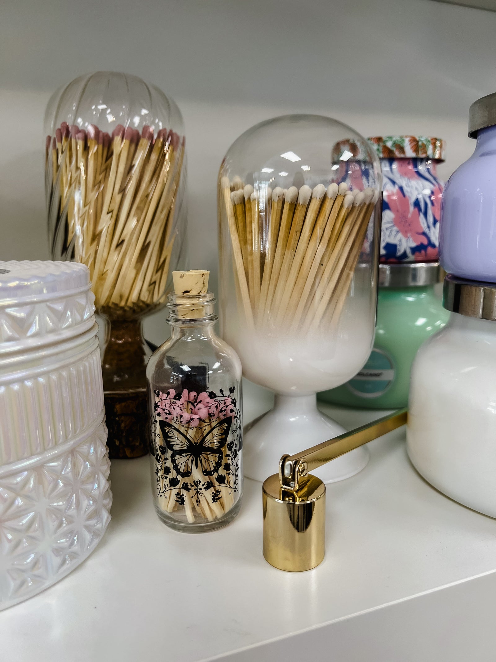 Candles, Matches and Holders