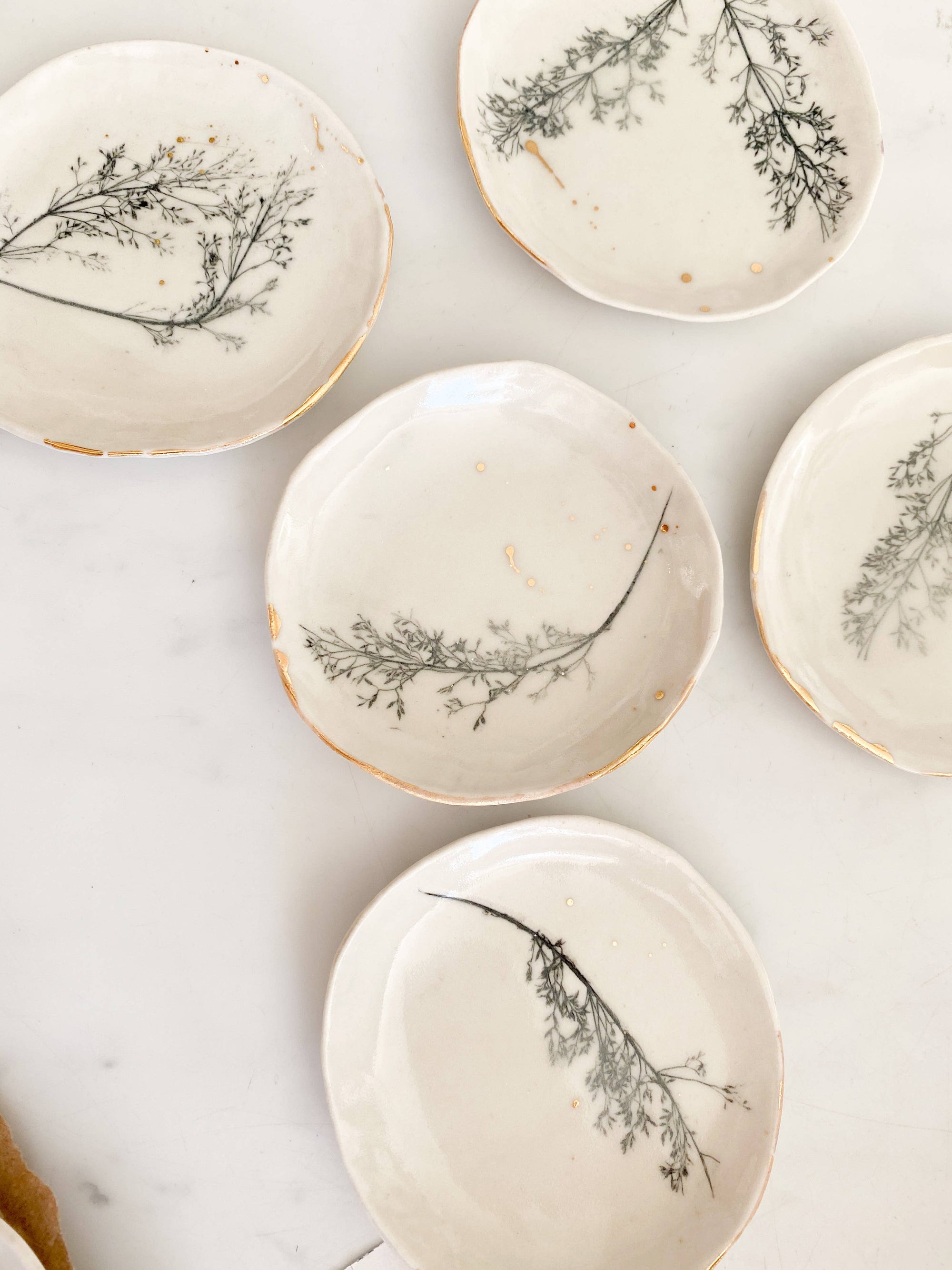 Nature Print Ring Dish