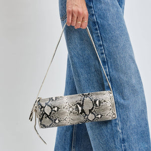 Mila Shoulder Bag: snake