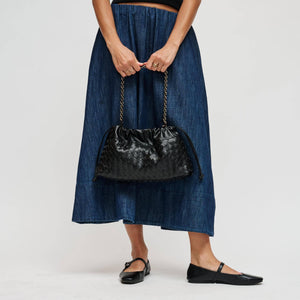 Sawyer Shoulder Bag: Black