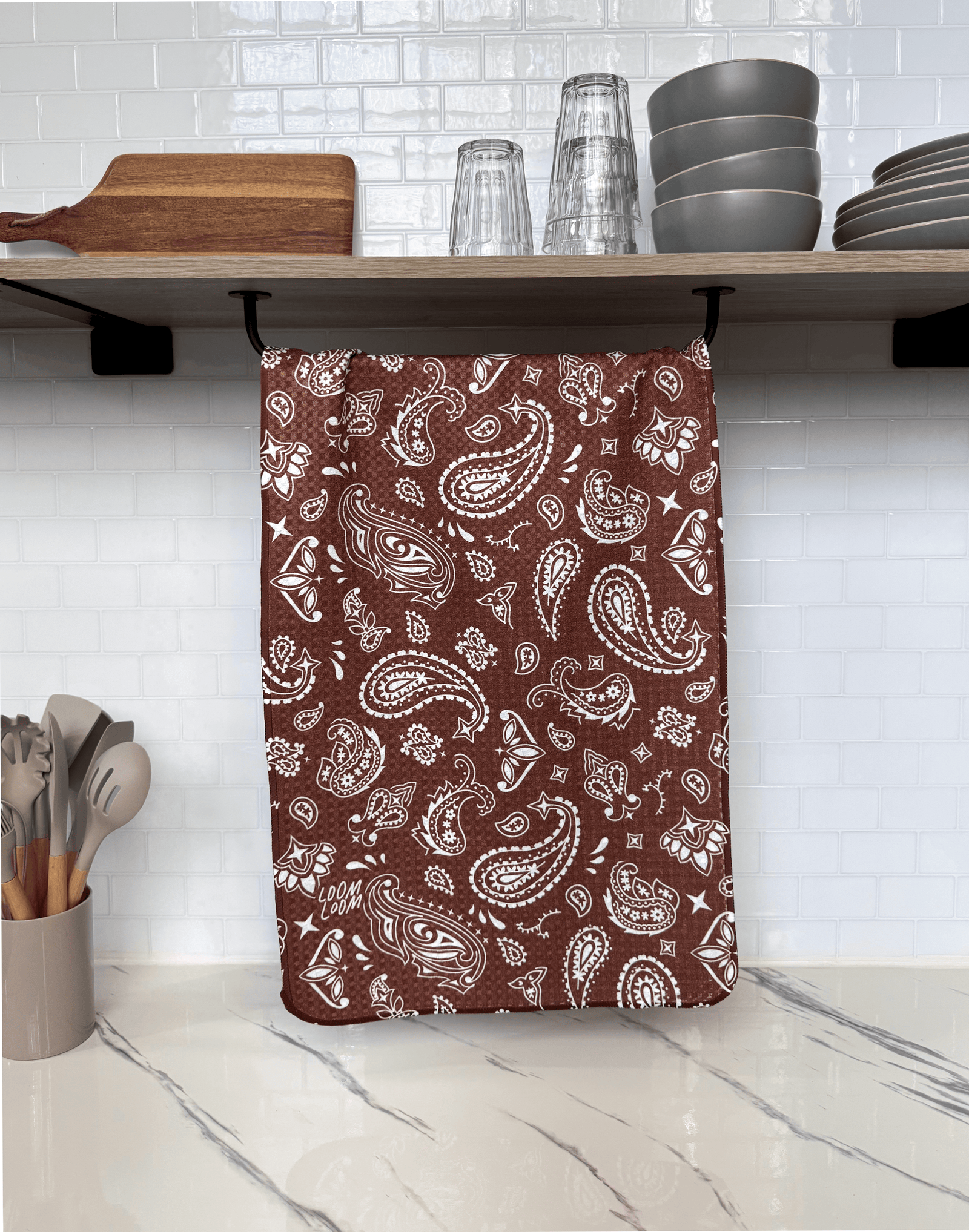 Rodeo Bandana Reversible Tea Towel