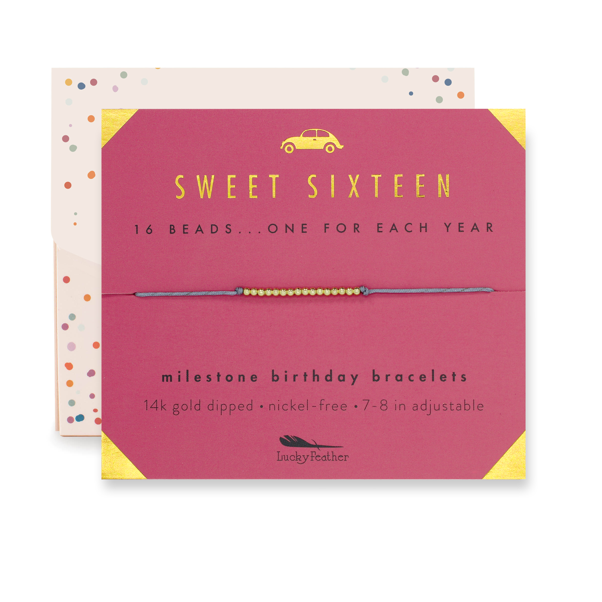 Sweet 16 Birthday Bracelet