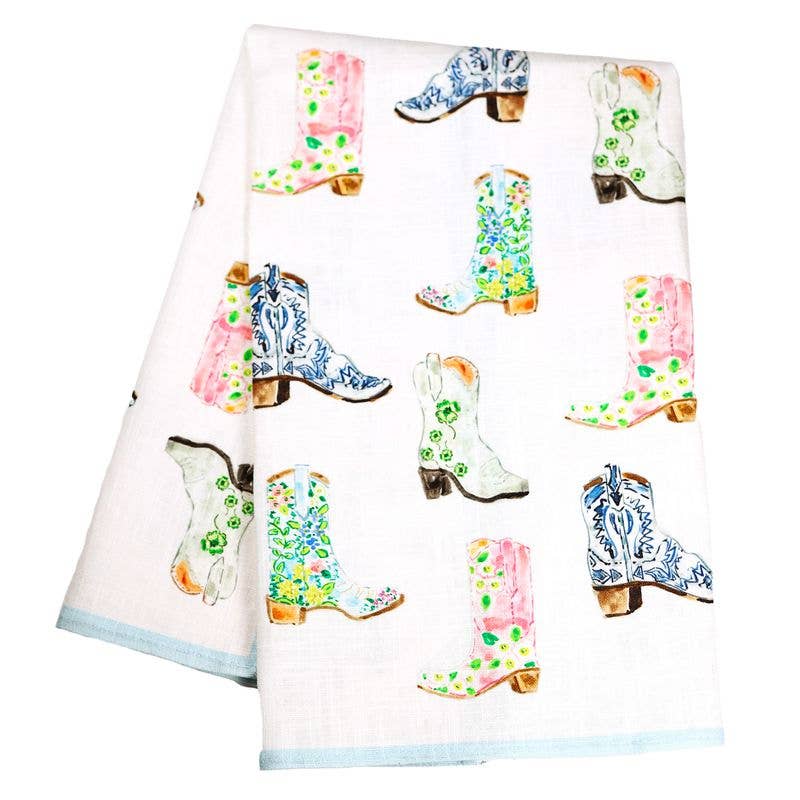 Rodeo Cotton Linen Tea Towel
