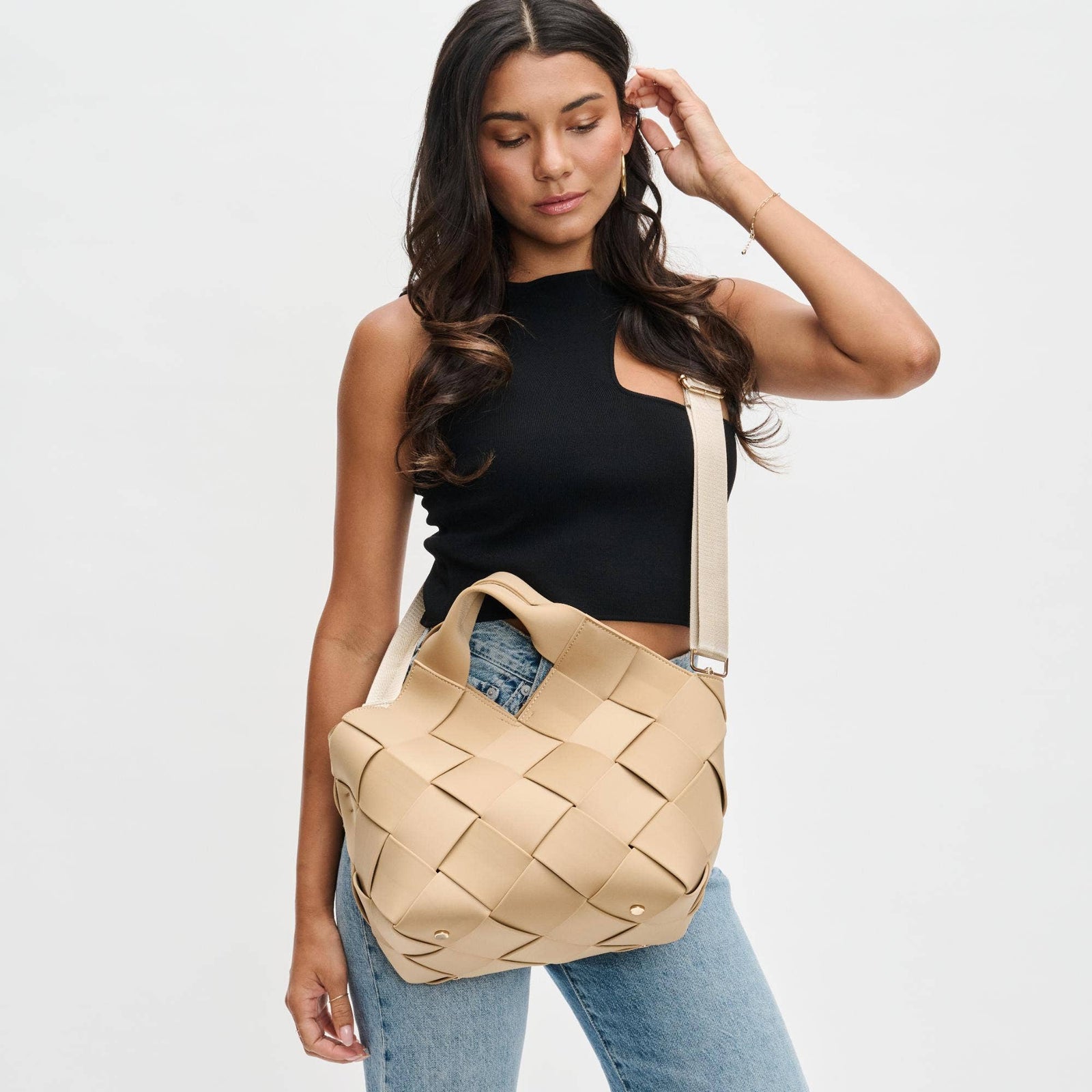 Resilience - Woven Neoprene Tote: Wine