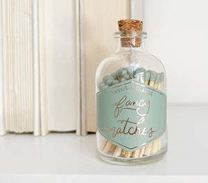 Fancy Matches - sage green