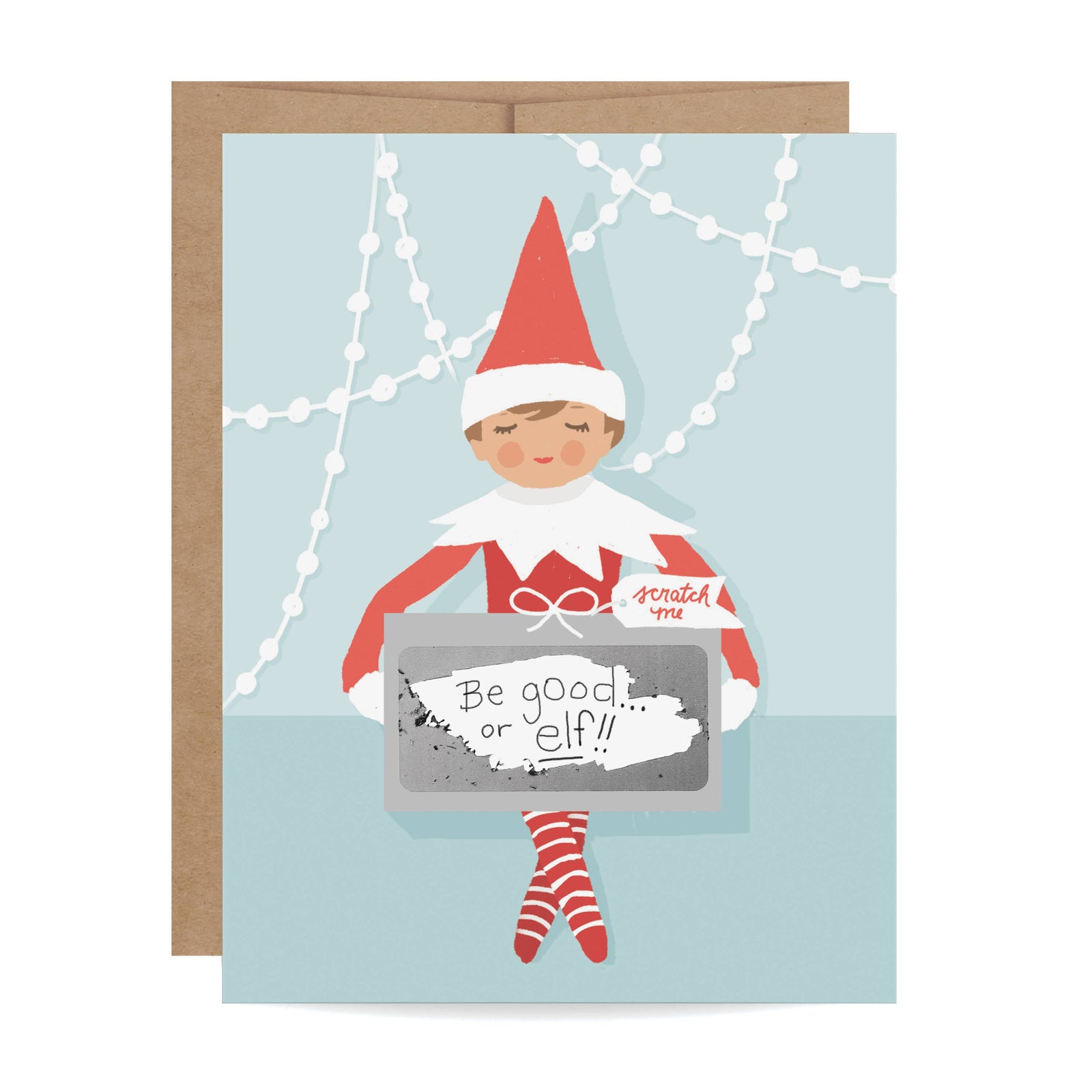 Scratch-off Card - Shelf Elf