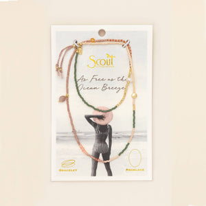 Ocean Breeze Wrap Bracelet/Necklace