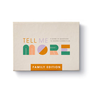 Tell Me More Cards - family edition