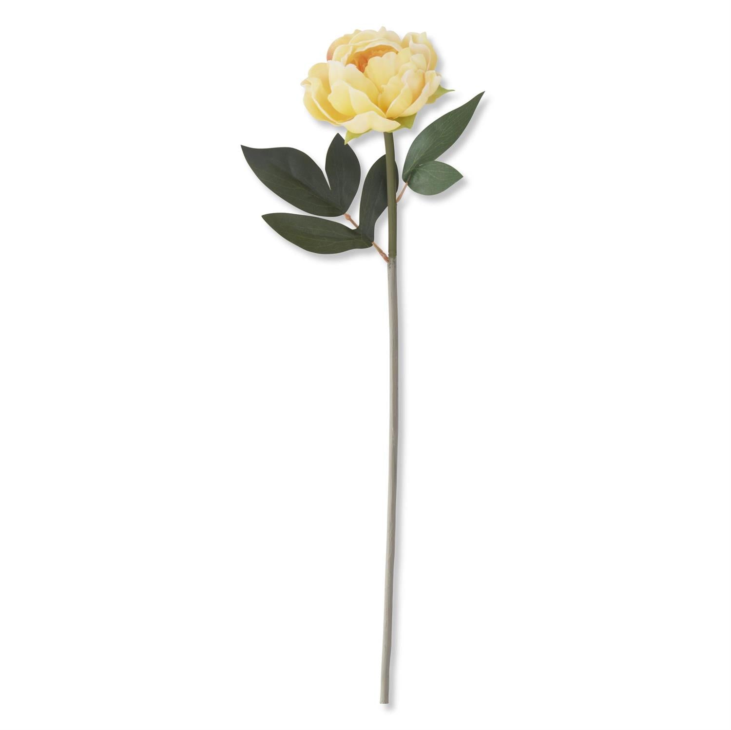 Real Touch Yellow Peony