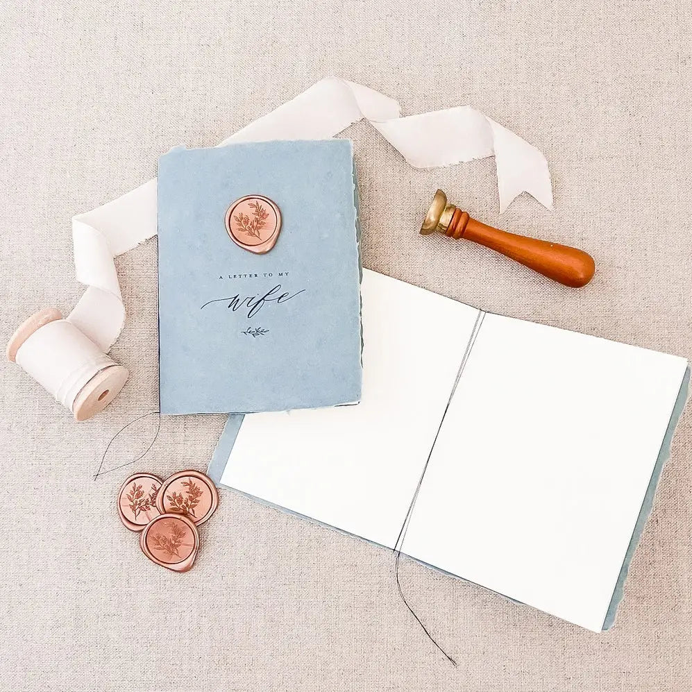 Wax Seal Wedding Letter Books