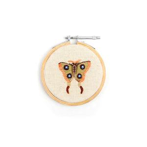 Small Butterfly Embroidery Hoop Collection