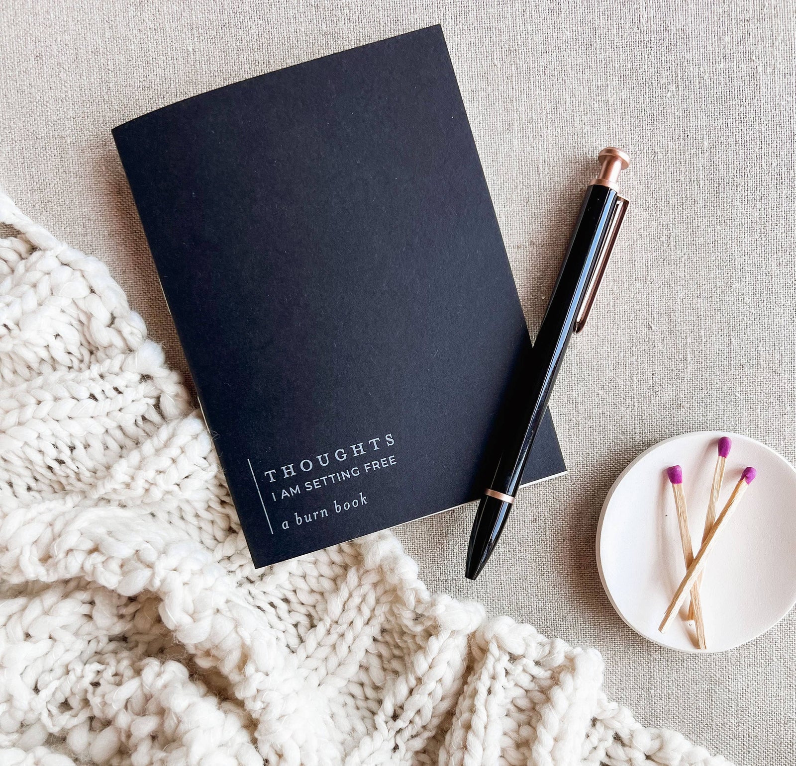 Thoughts I Am Setting Free | A burn book