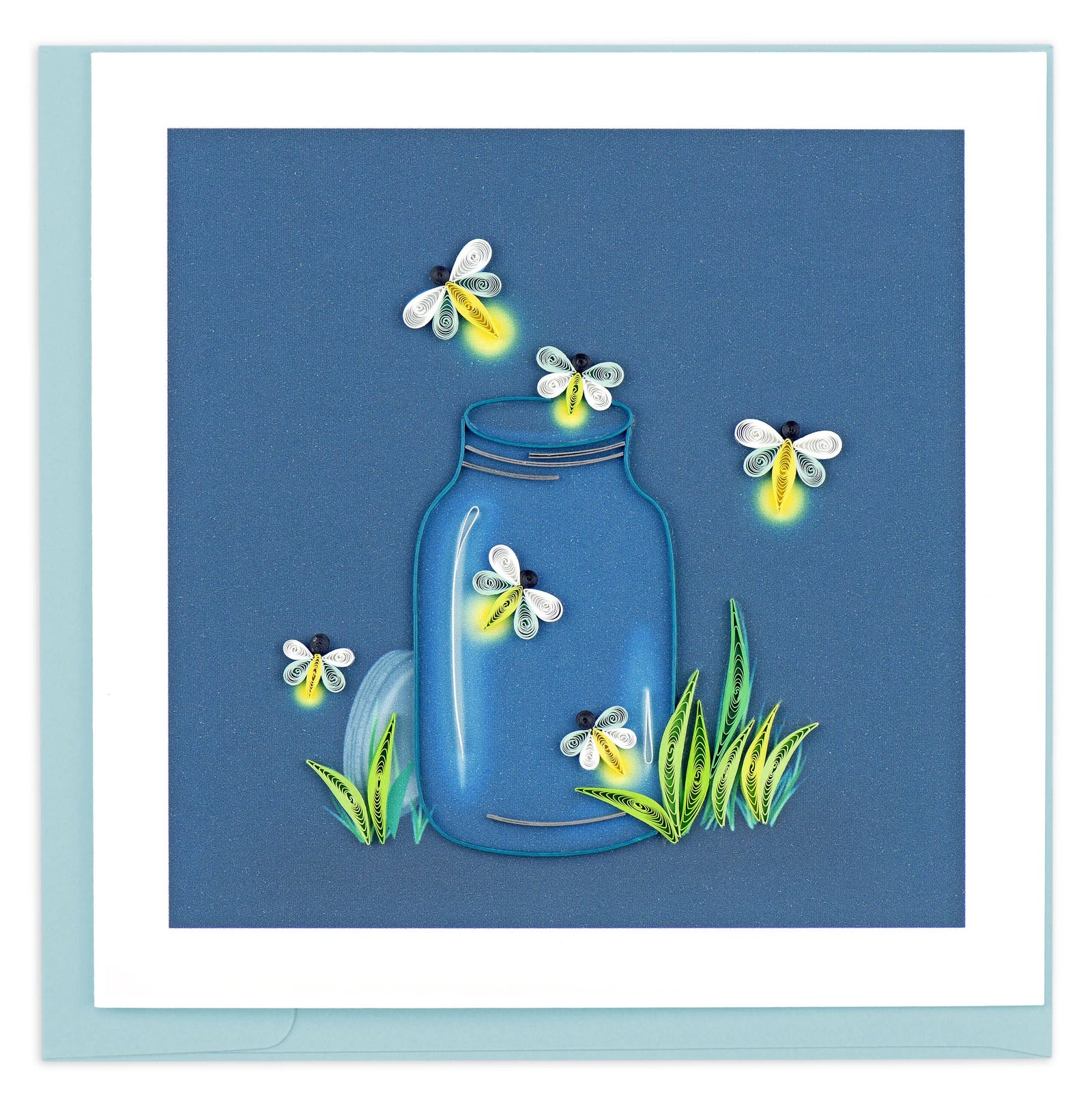 Fireflies Everyday Quilled Greeting Card