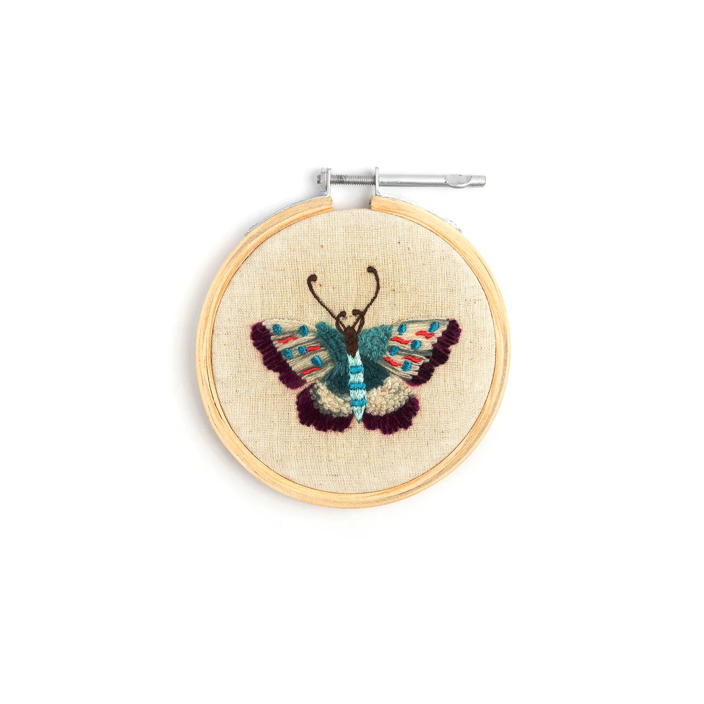Small Butterfly Embroidery Hoop Collection