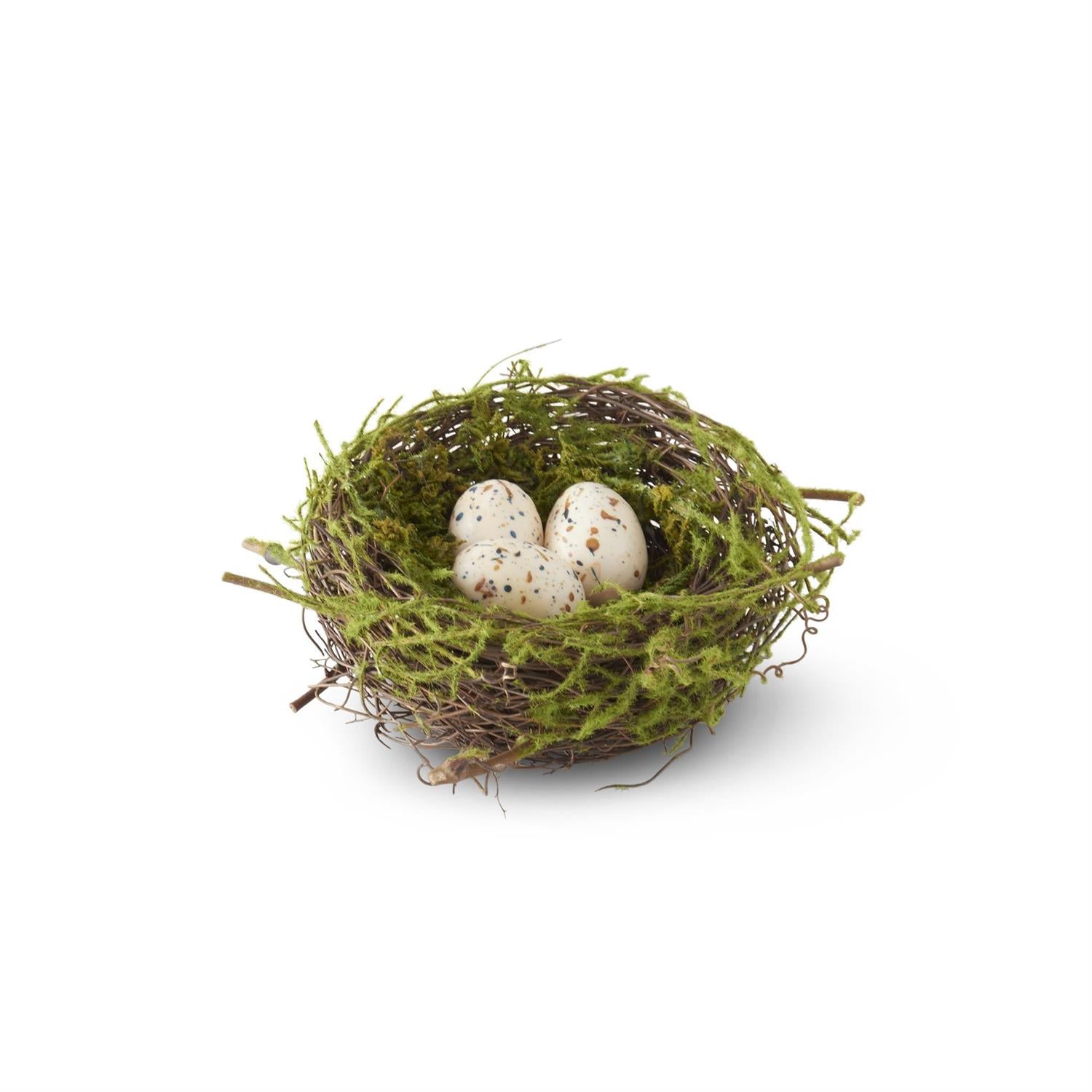 Nest with eggs