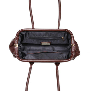 Nina Shoulder Bag: Wine