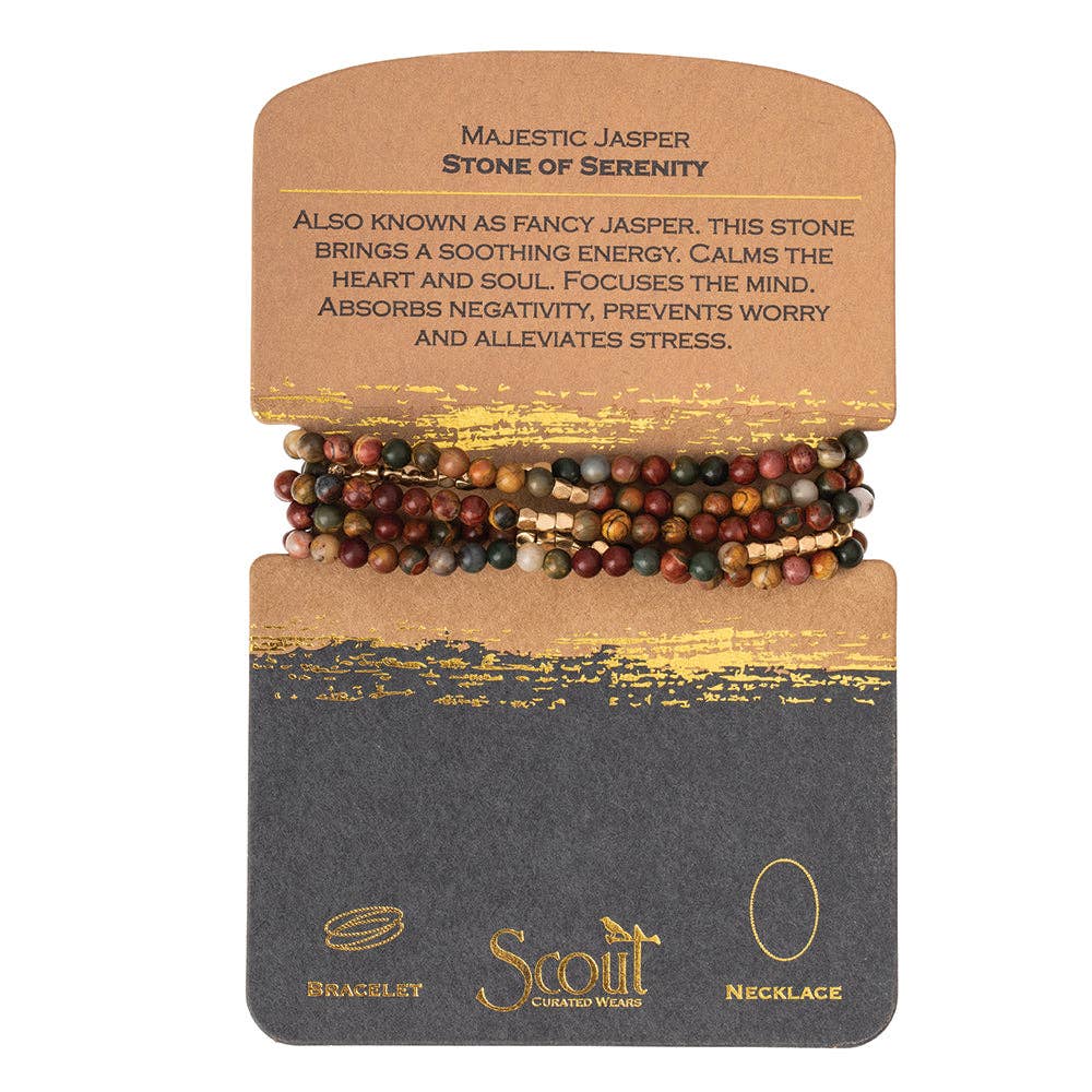Stone Wrap- Majestic Jasper