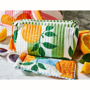 Orange Grove Quilted Bag