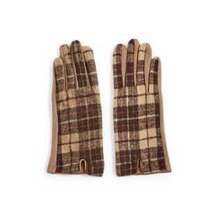Plaid Gloves