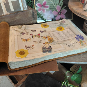 The Story Begins Leather Journal
