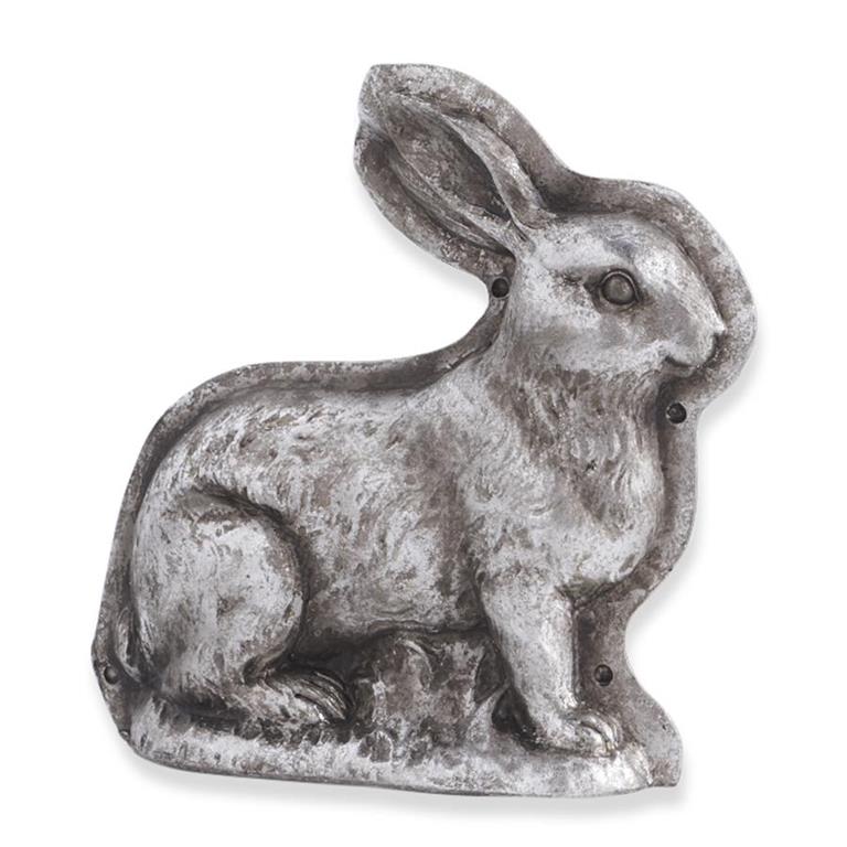 Antique Silver Bunny Mold