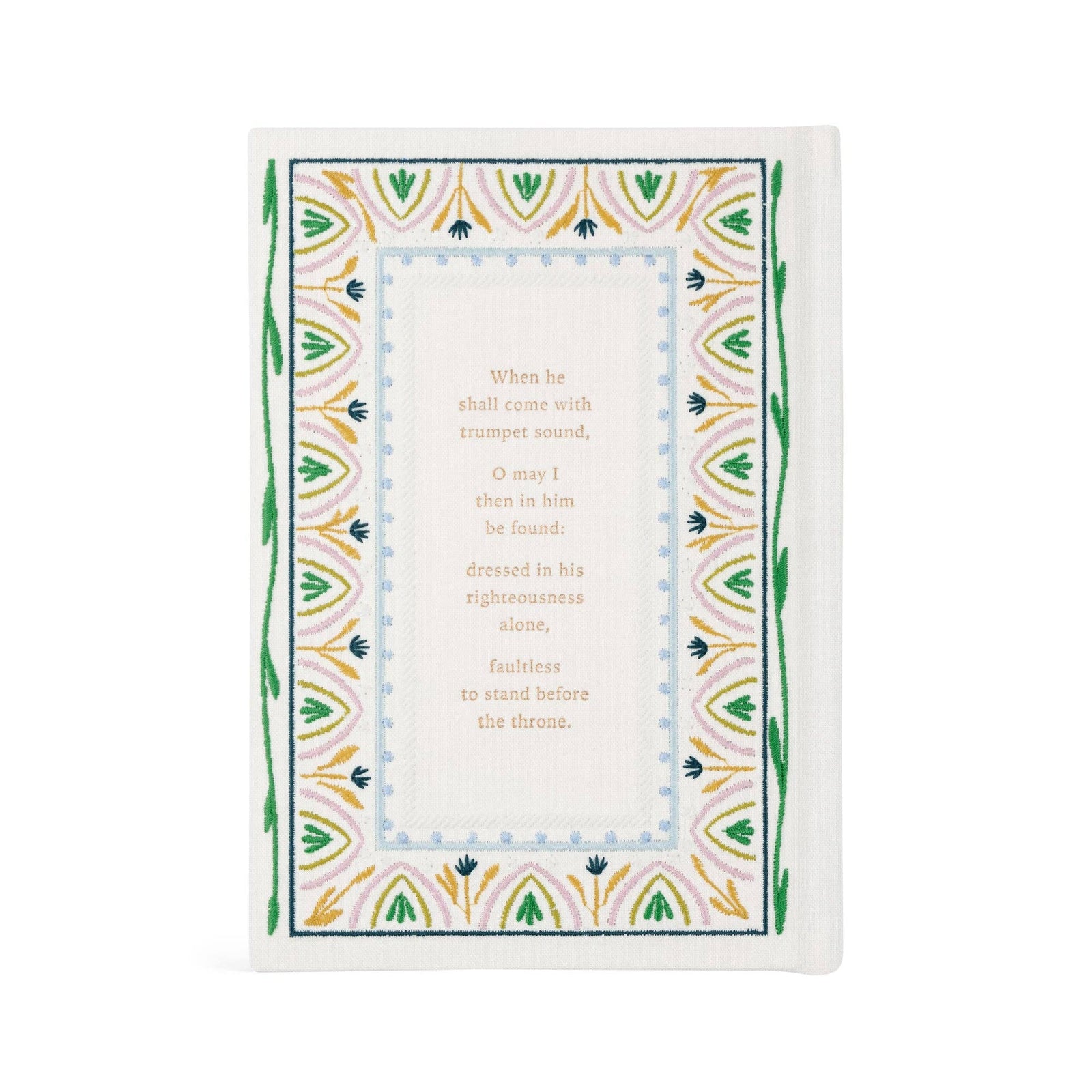 Lisbon Theme Embroidered Notebook Journal