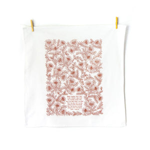 Blessed Assurance Hymn Tea Towel