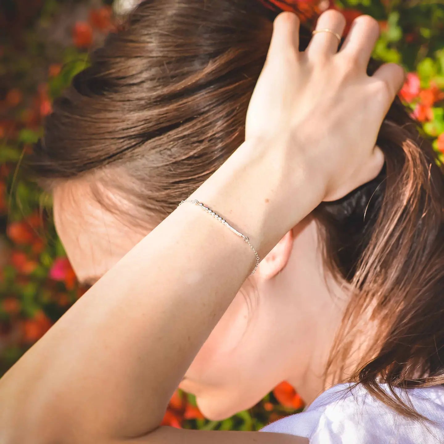 You and I Morse Code Bracelet