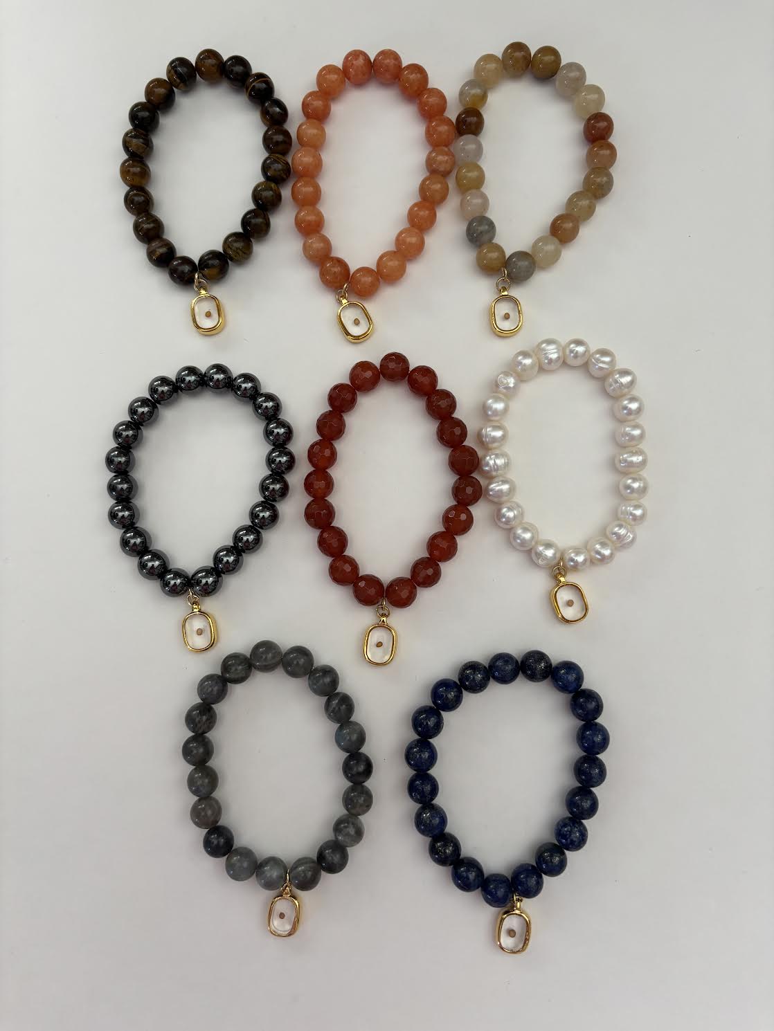 Mustard Seed Bracelet - Carnelian