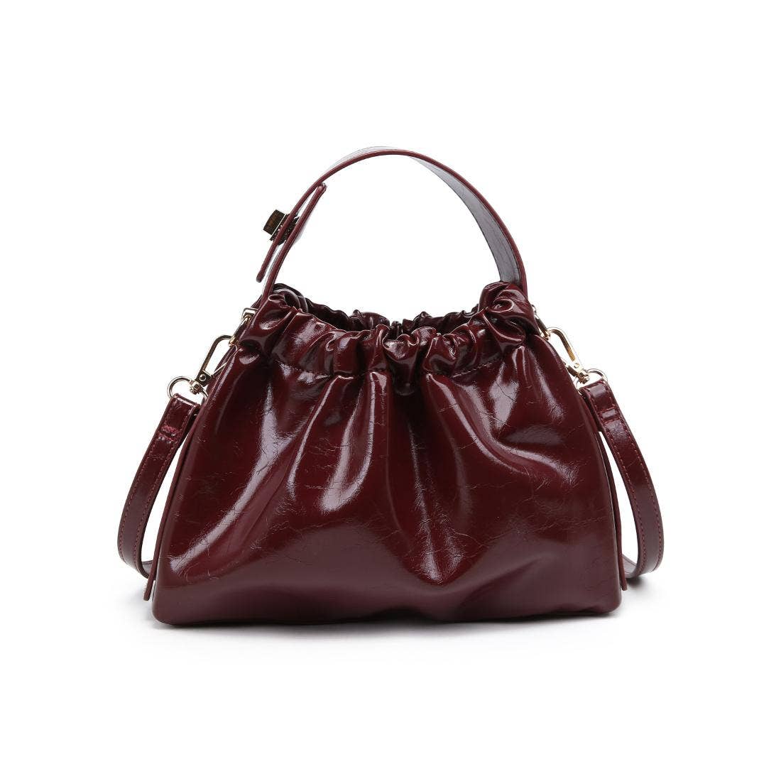 Bambi Crossbody: Burgundy