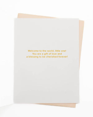 'Baby Love' New Baby Greeting Card
