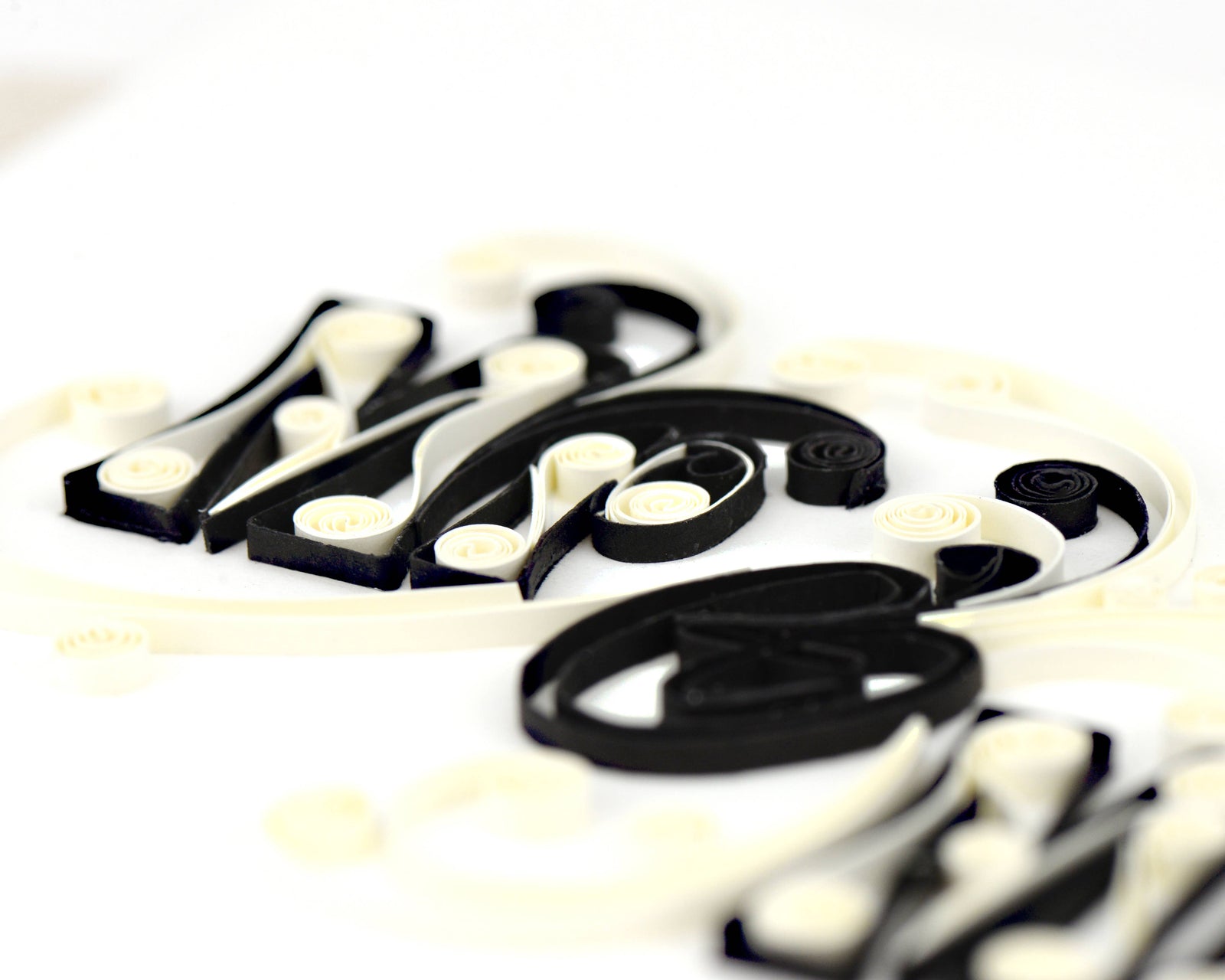 Mr. & Mrs. Quilled Card