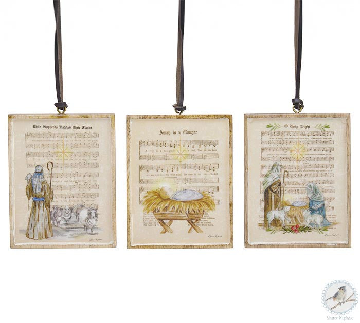 Melody Wood Ornament