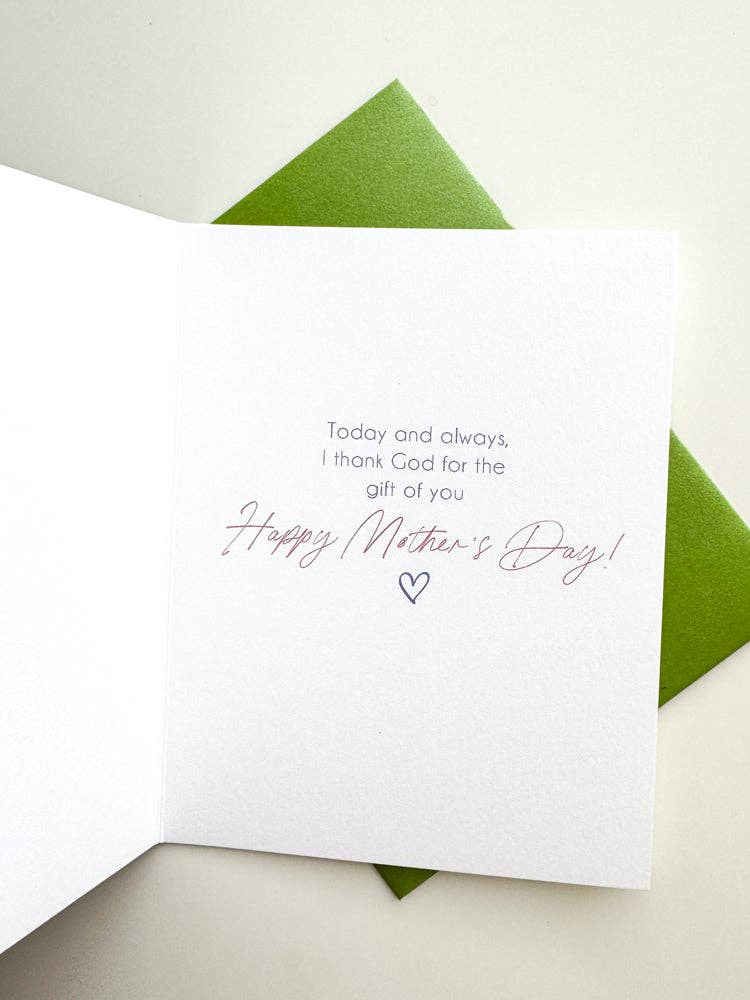 Handpicked by God Mother's Day Card