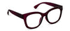 Center Stage Peepers - dark cherry
