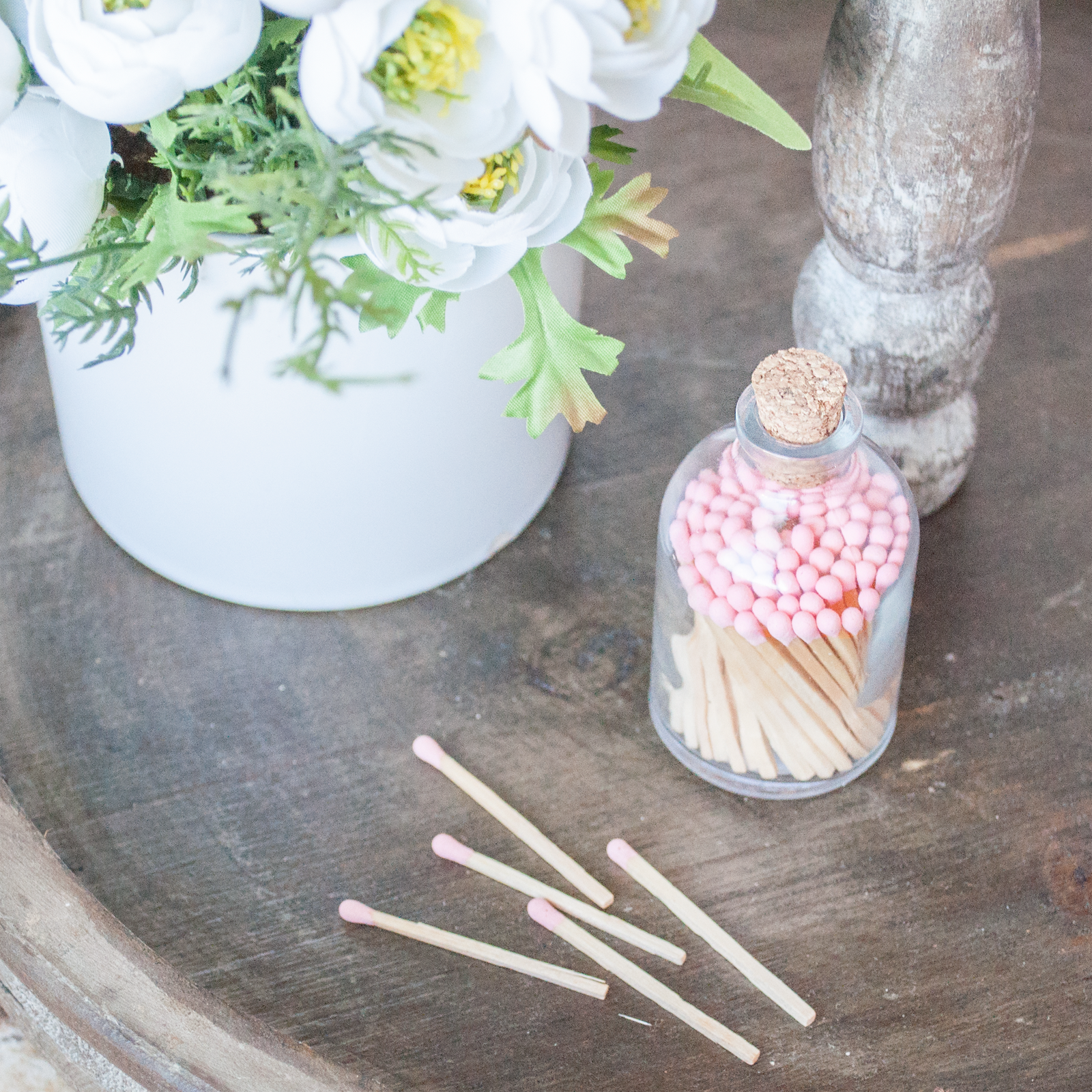 Fancy Matches - blush pink