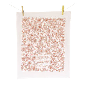 Blessed Assurance Hymn Tea Towel