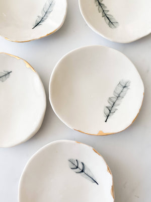 Feather Ring Dish