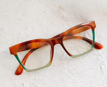 Birdie Peepers - blonde tortoise colorblock