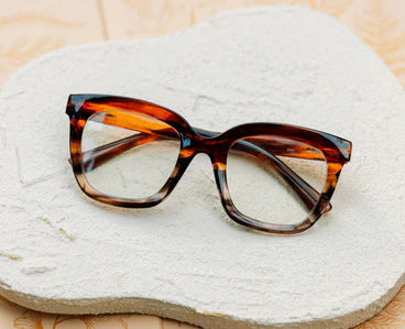 Cleo Peepers - brown ombre horn