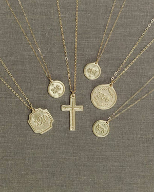 Necklace (Original/Gold) - Proverbs 3:5-6: 22" - Medium