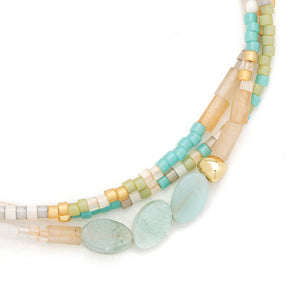 Mixed Tapes and Miles Bracelet - Amazonite