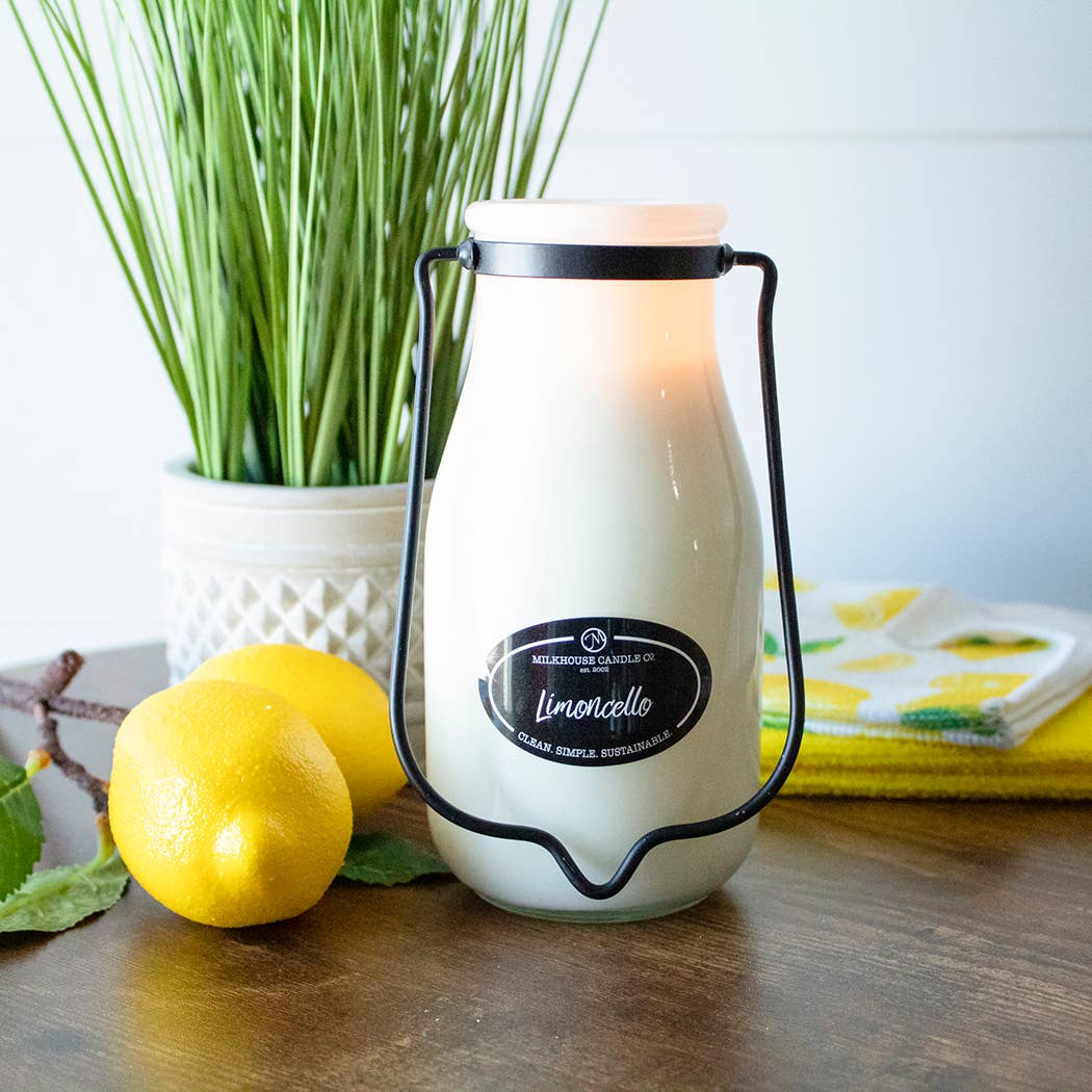 Limoncello Milkbottle Candle