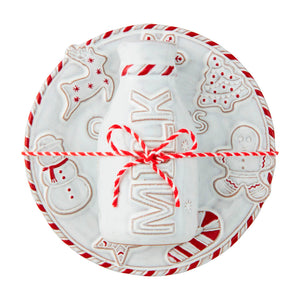 Milk and Cookies for Santa Set