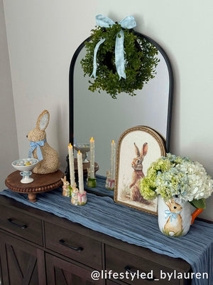 Bunny Tulip Taper Holder