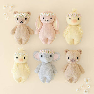 Baby honey bear (ivory floral)
