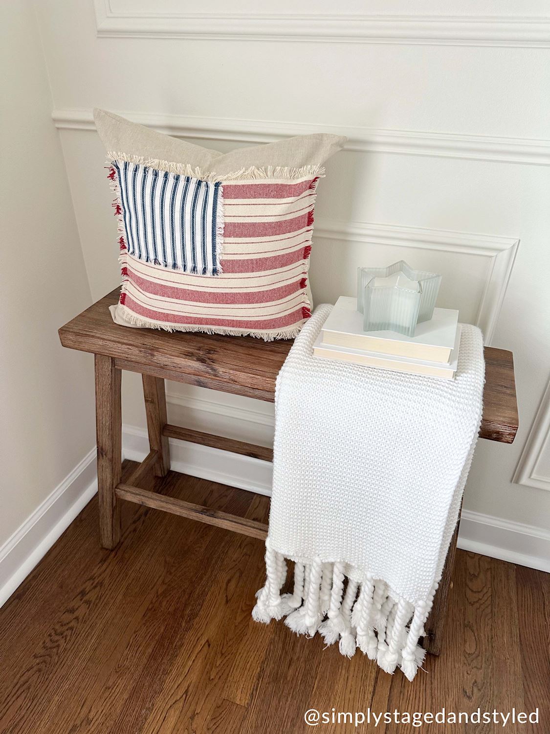 American Flag Pillow