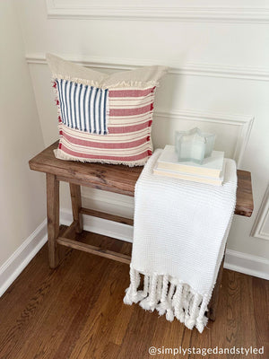American Flag Pillow
