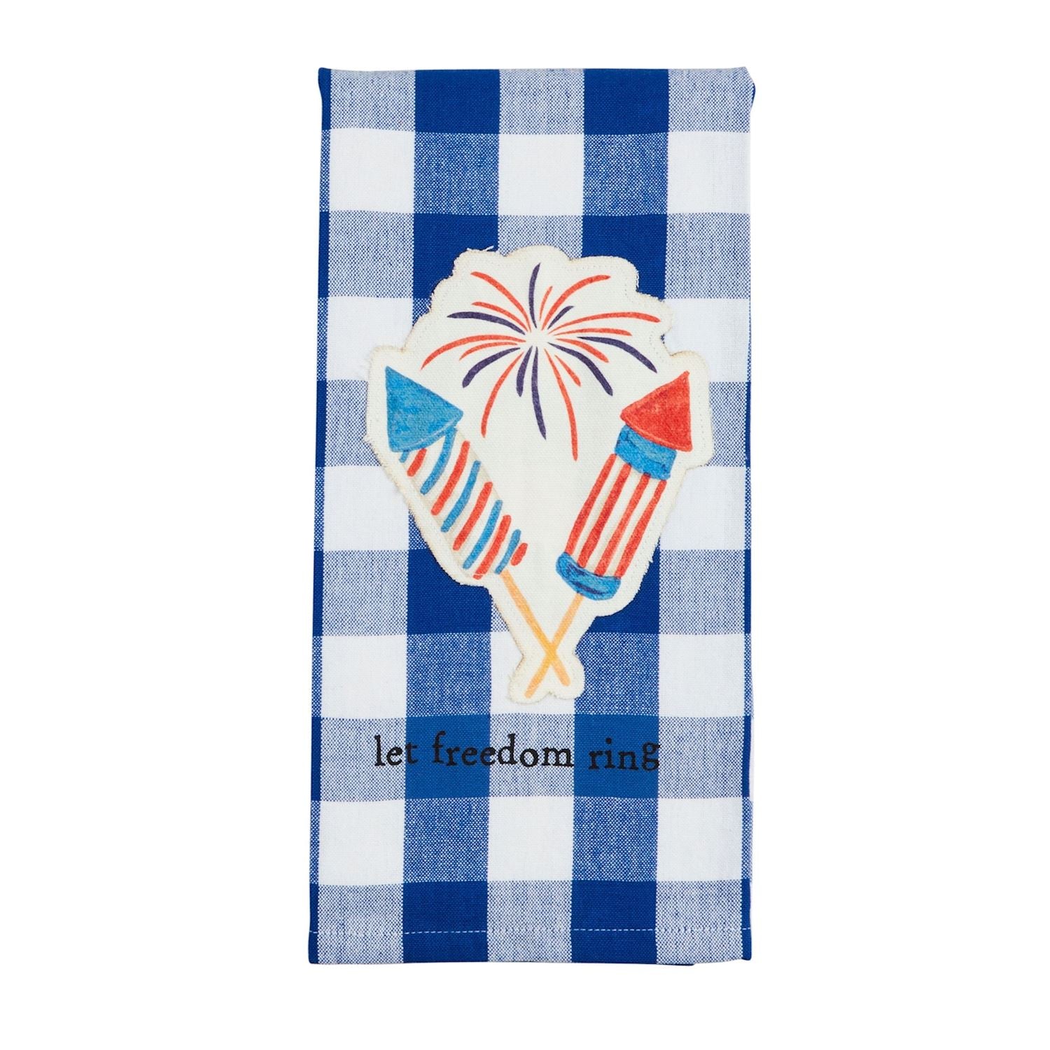 Firework Patch Americana Tea Towel